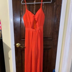 Red/orange jumpsuit !